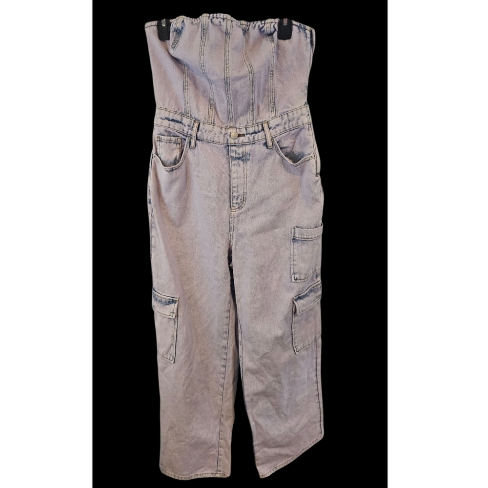 Wild Fable Size S Denim Jumpsuit Romper